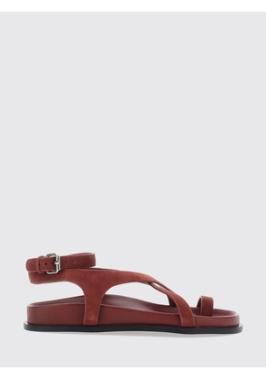 A. EMERY Heeled Sandal Woman color Burgundy