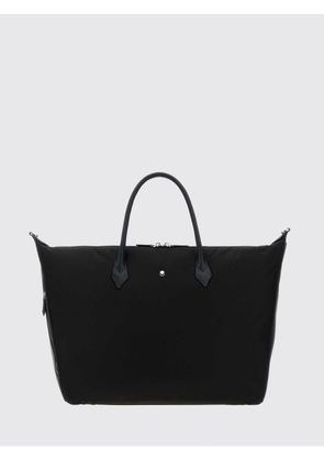 MONTBLANC The Weekender Travel Bag in Nylon and Calfskin Leather