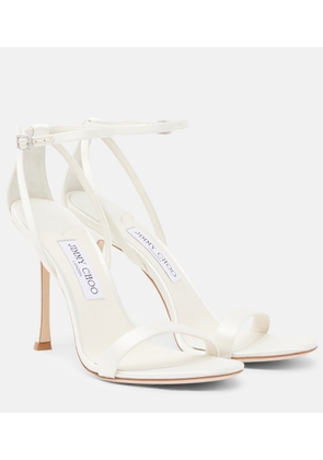 Jimmy Choo Moza satin sandals