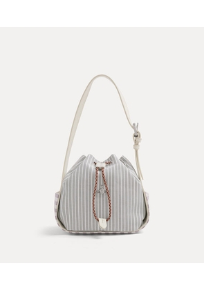 Vivienne Westwood Stacey Bucket Bag Classic Oxford Shirt Multi
