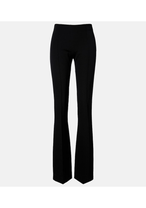 The Row Fabien wool cady flared pants