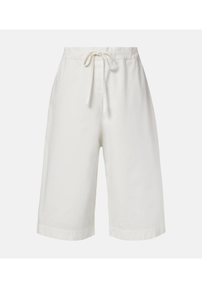 The Row Faldra cotton Bermuda shorts