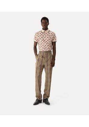 Vivienne Westwood Two Button Polo Printed Piquet Floral XL Men