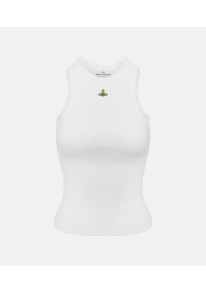 Vivienne Westwood 90s Vest Rib Jersey White S Unisex