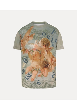 Vivienne Westwood Classic T-shirt Printed Co Jersey Orb-frame-cherubs S Unisex