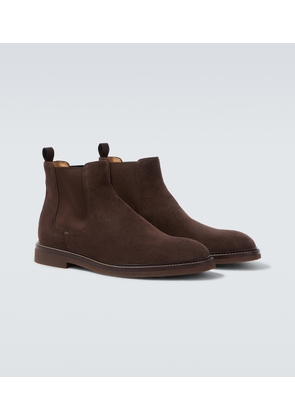 Brunello Cucinelli Suede Chelsea boots