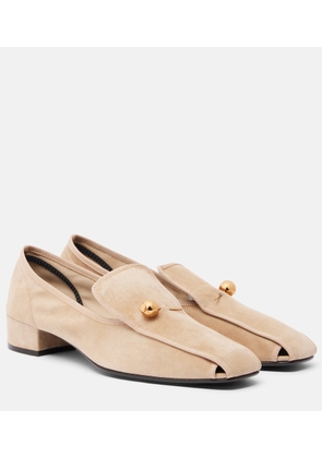 Herbert Levine Showtime suede loafer pumps
