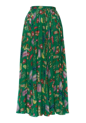 Lena Hoschek Vittoria Printed Maxi Skirt - Moda Operandi