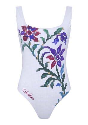 SIEDRÉS Aurel Floral One-Piece Swimsuit - Moda Operandi