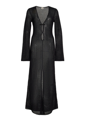 THE GARMENT Tanzania Pointelle-Knit Organic Cotton Maxi Dress - Moda Operandi