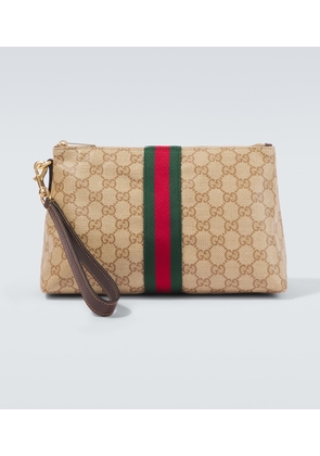 Gucci Small GG canvas pouch