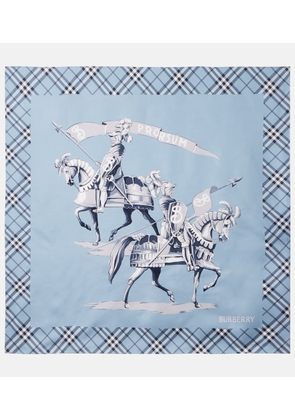 Burberry EKD silk twill scarf