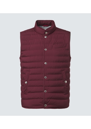 Brunello Cucinelli Technical down vest