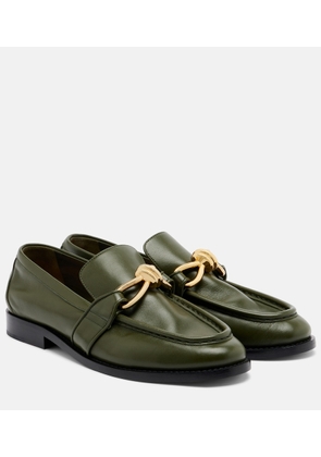 Bottega Veneta Astaire Knot leather loafers