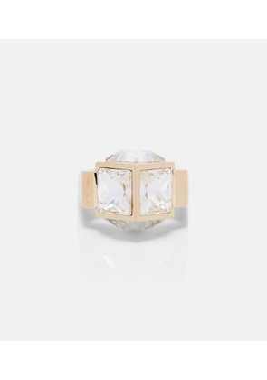 Jimmy Choo JC Cube embellished ring