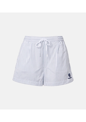 Polo Ralph Lauren x Wimbledon striped cotton shorts