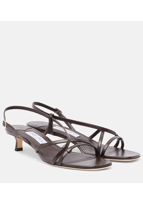 Jimmy Choo Farris leather sandals