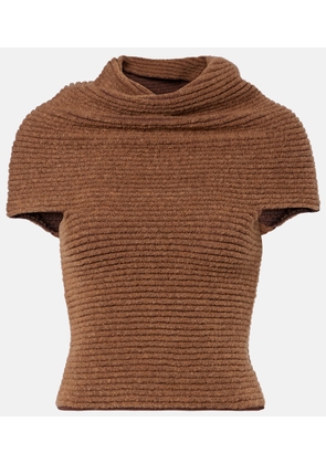 Magda Butrym Draped knitted top