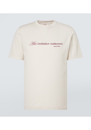 Brunello Cucinelli Printed cotton jersey T-shirt