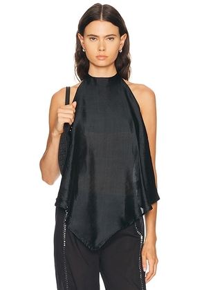 Gimaguas Belle Top in Black - Black. Size L (also in S, M).