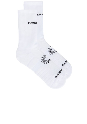Paradise Zero Sock in White - White. Size all.