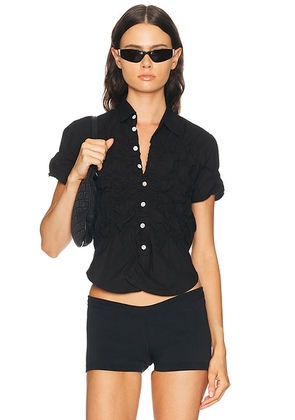 Gimaguas Ron Shirt in Black - Black. Size XS (also in L).