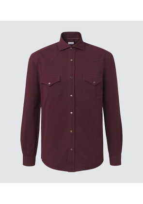 Brunello Cucinelli Cotton pique shirt