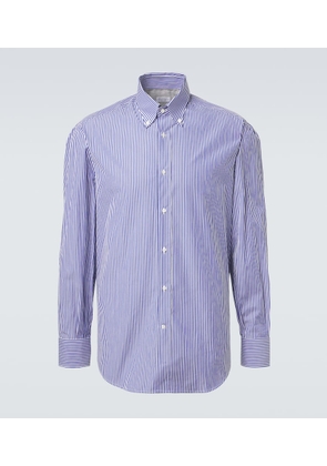 Brunello Cucinelli Striped cotton shirt