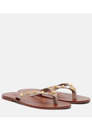 Valentino Garavani Rockstud leather thong sandals