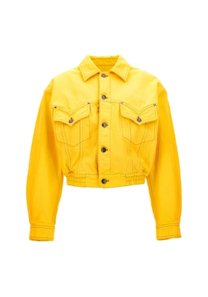 Versace Long-Sleeve Denim Jacket - Moda Operandi