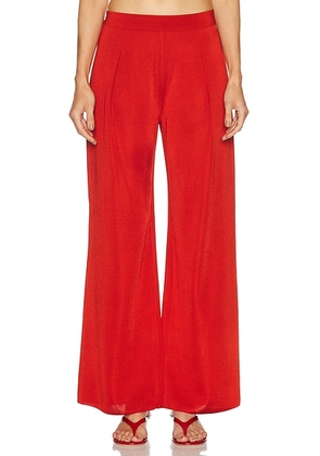 High Sport Slinky Gene Pant in Dark Red - Red. Size XS (also in S, M, L).