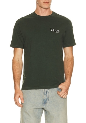 Museum of Peace and Quiet Diner T-Shirt in Forest - Green. Size M (also in XS, S, L, XL/1X).