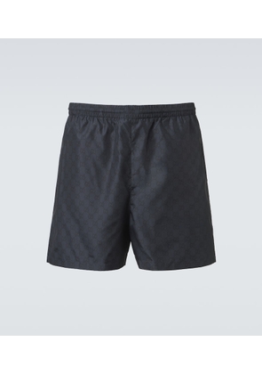 Gucci GG poplin swim trunks