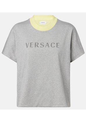 Versace Reversible cotton jersey T-shirt