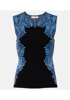 Ulla Johnson Aylin knitted jacquard tank top