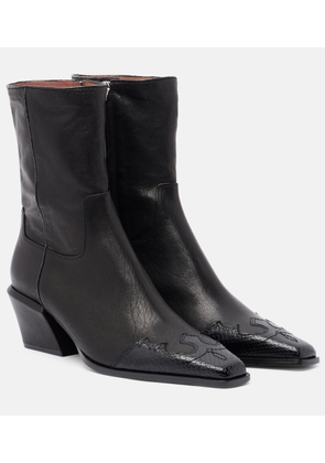 Paris Texas Bettina leather cowboy boots