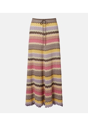 Faithfull Lame maxi skirt