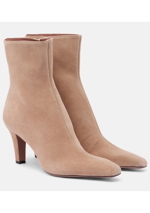 Paris Texas Belle suede ankle boots