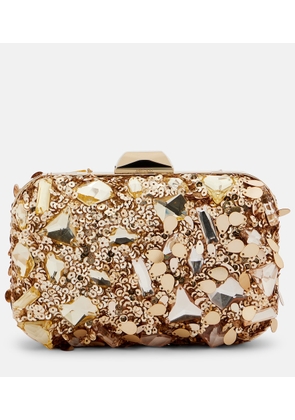 Jimmy Choo Cloud embellished clutch