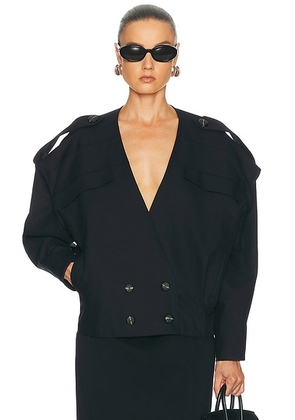 Françoise Romy Jacket in Black - Black. Size 40 (also in ).