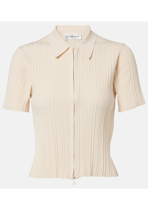 Victoria Beckham Ribbed-knit top