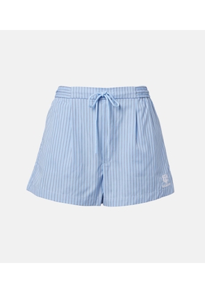 Polo Ralph Lauren x Wimbledon striped cotton shorts