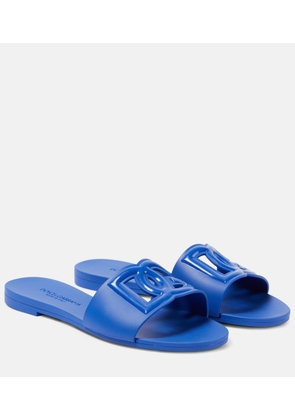 Dolce&Gabbana DG cutout slides
