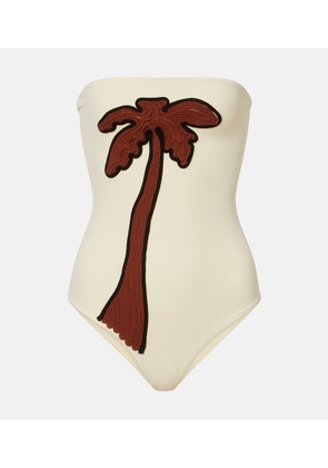 Johanna Ortiz Embroidered swimsuit