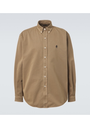 Prada Embroidered cotton shirt