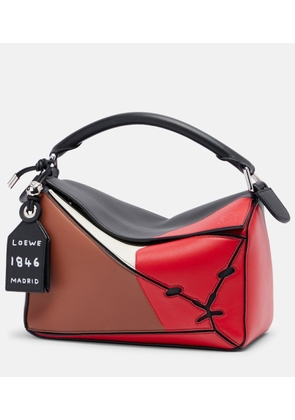 Loewe Puzzle Lion Intarsio Small shoulder bag
