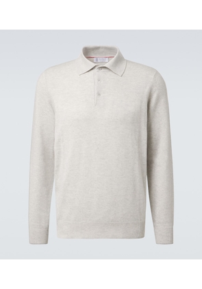 Brunello Cucinelli Cashmere polo sweater