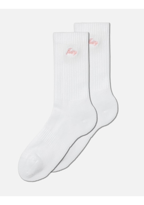 Sporty &amp; Rich X Juicy Couture Script Sock