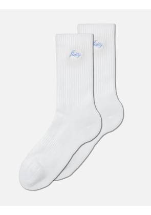 Sporty &amp; Rich X Juicy Couture Script Sock