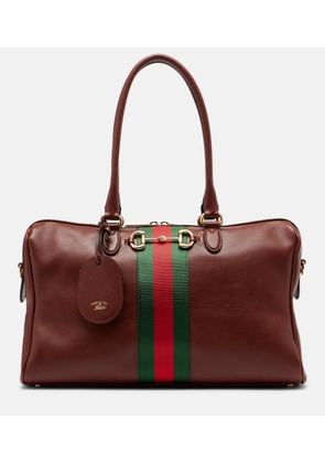 Gucci Borsetto Large leather bowling bag